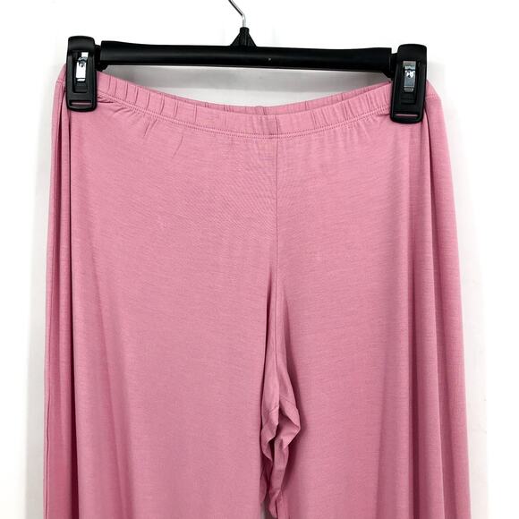 EBERJEY Gisele Long PJ Set Medium Pink Pajamas TENCEL Modal NWT - Picture 8 of 13